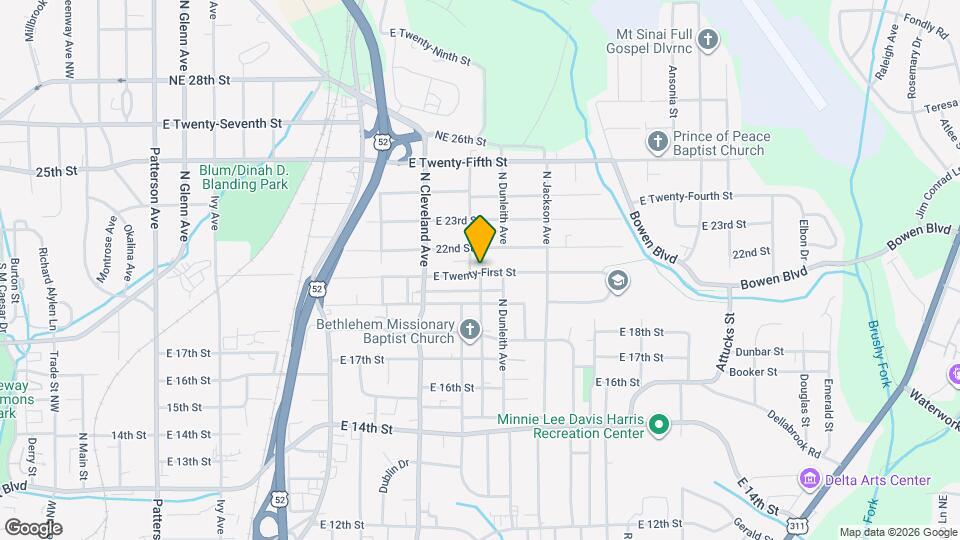 1409 21st St Map and Location Details