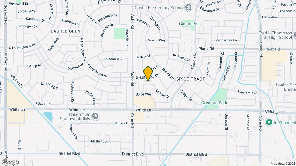 6104 Chicory Dr Map and Location Details