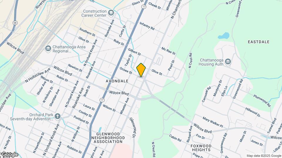 2412 Ocoee St Map and Location Details
