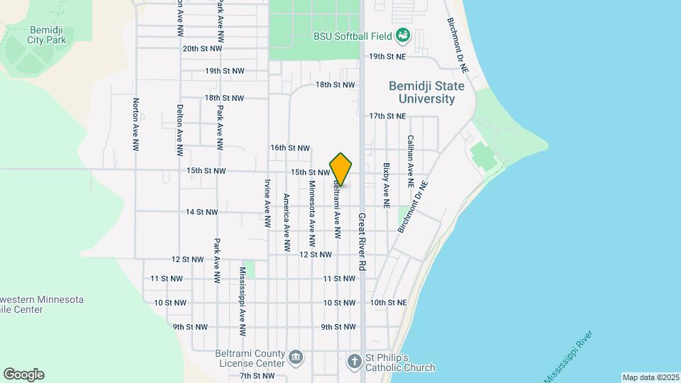 1414 Beltrami Ave NW, Unit B Map and Location Details