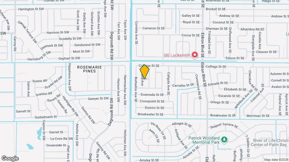 971 Granata Ave Map and Location Details