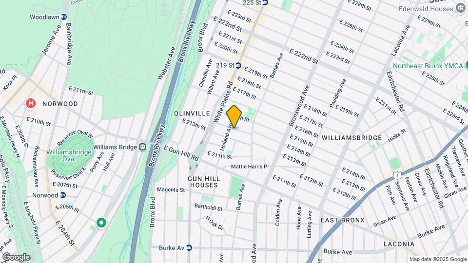 746 E 214th St Mapa y Detalles de la Ubicación
