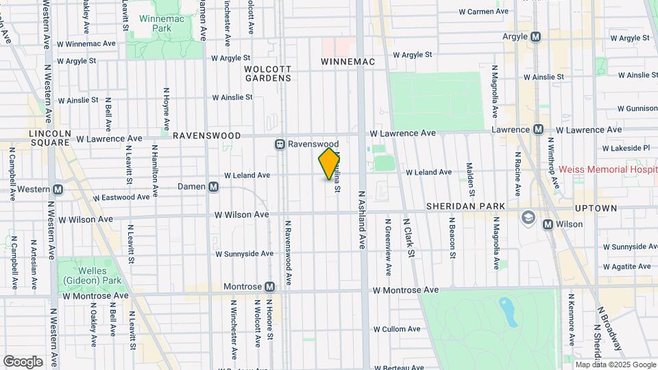 4640 N Paulina St Map and Location Details