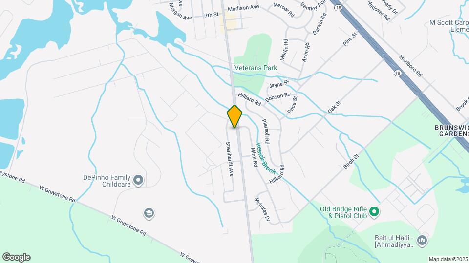 1283 Englishtown Rd Map and Location Details