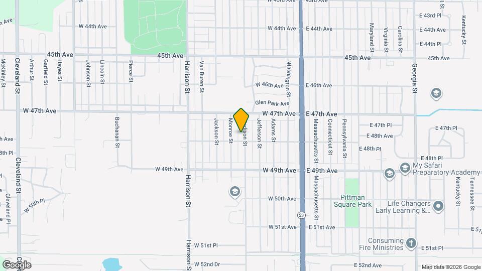 4772 Madison St Map and Location Details