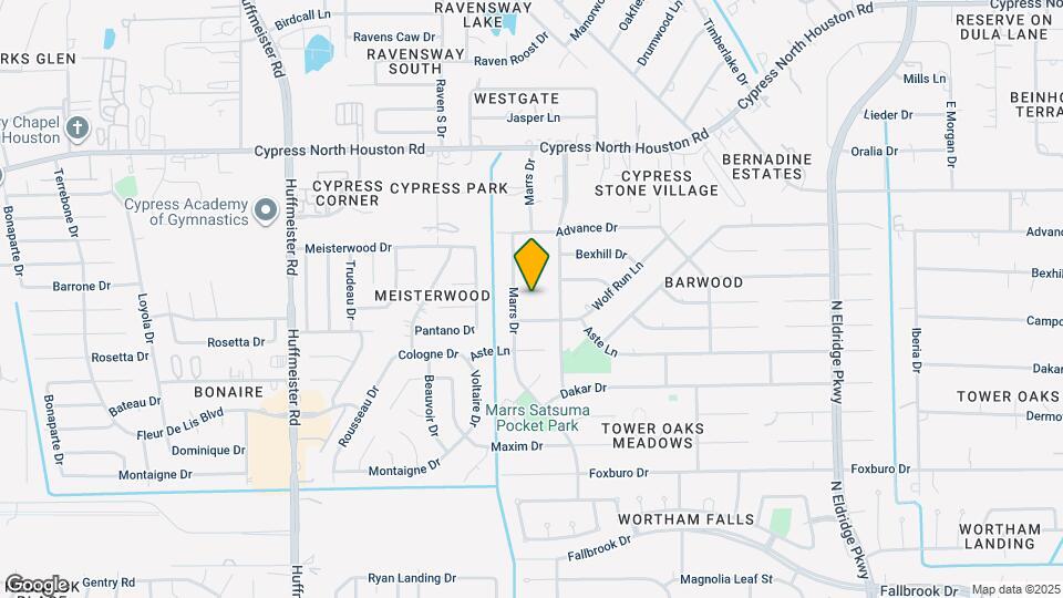 13111 Campos Dr Map and Location Details