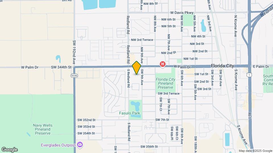925 SW 1st St Map and Location Details