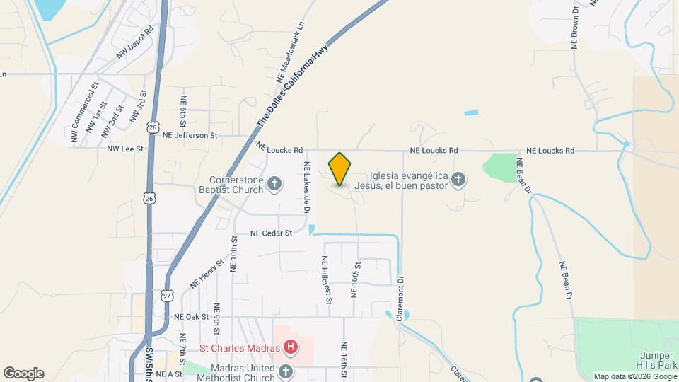 621 Arnold St Map and Location Details