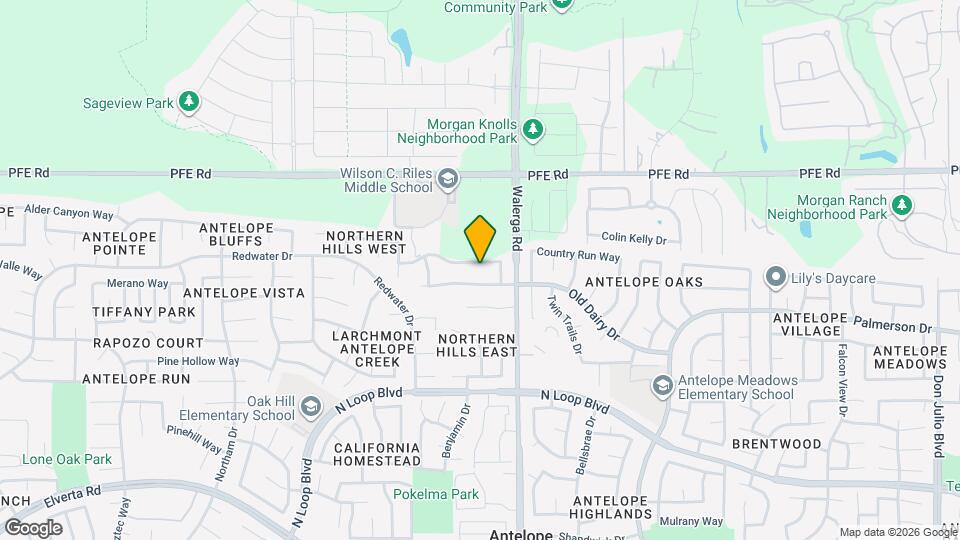 4212 Pearl Wood Way Map and Location Details