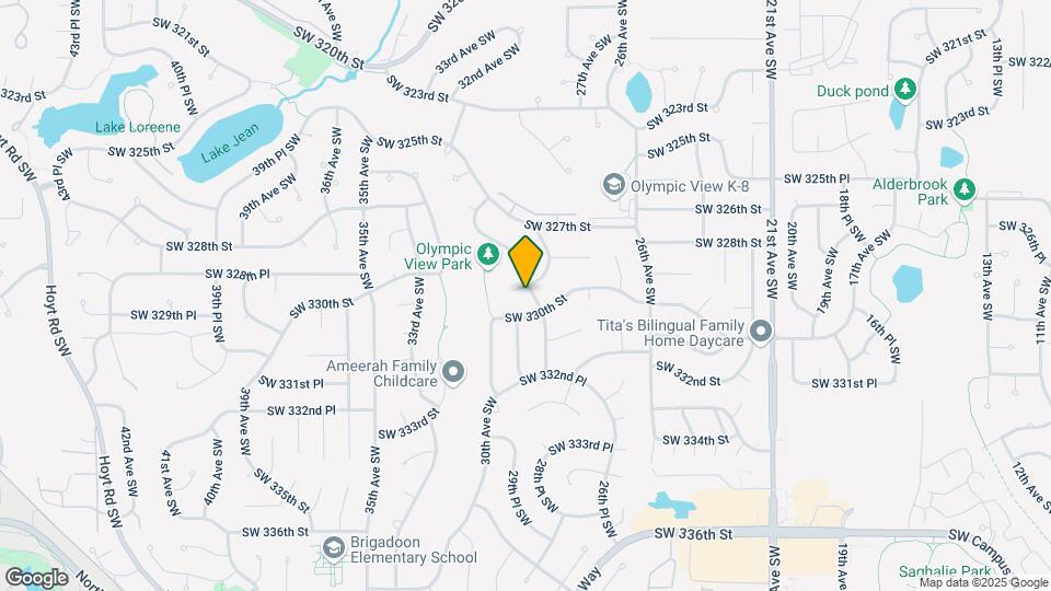 32905 28th Ave SW Mapa y Detalles de la Ubicación
