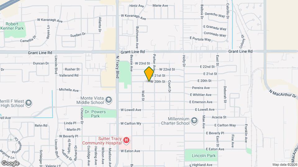 338 W 20th St Map and Location Details