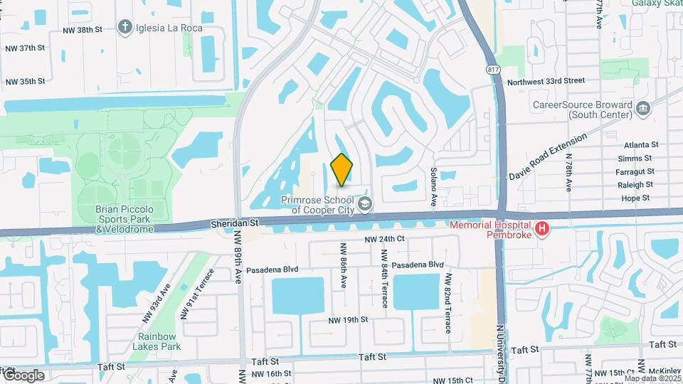 2677 NW 84th Way Map and Location Details