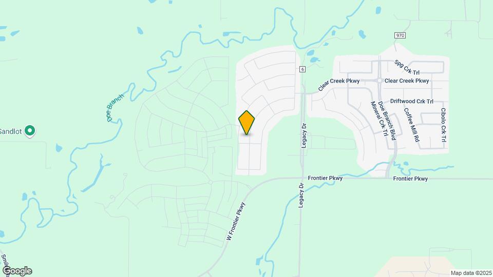 3681 Keechi Creek Dr Map and Location Details