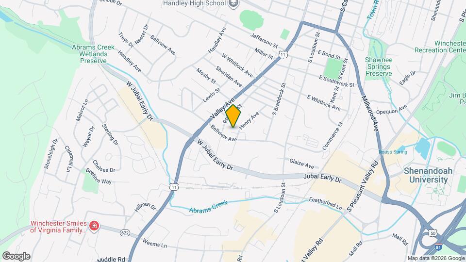 1839 Henry Ave Map and Location Details