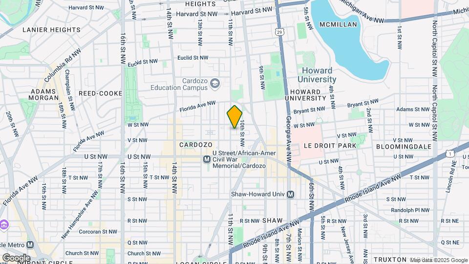 2115 11th St Nw Map and Location Details
