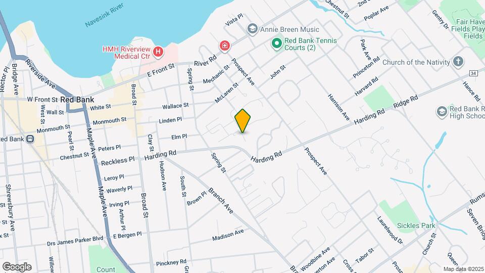102 Manor Dr Mapa y Detalles de la Ubicación