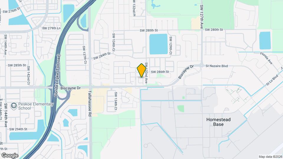 28706 SW 132nd Ct Map and Location Details