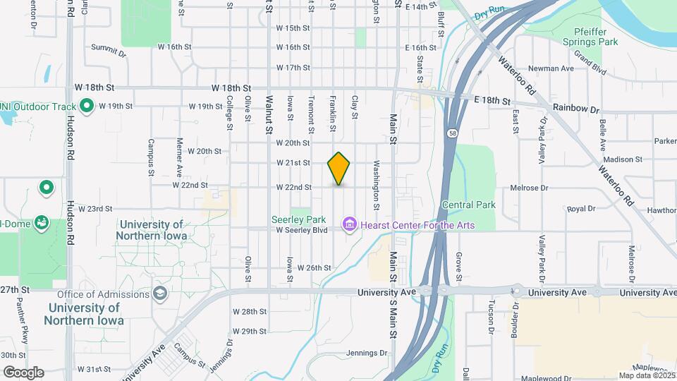 2204 Franklin St Map and Location Details