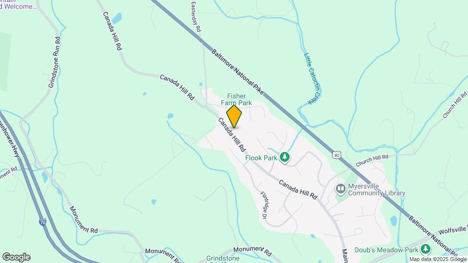 2712 Canada Hill Rd Map and Location Details