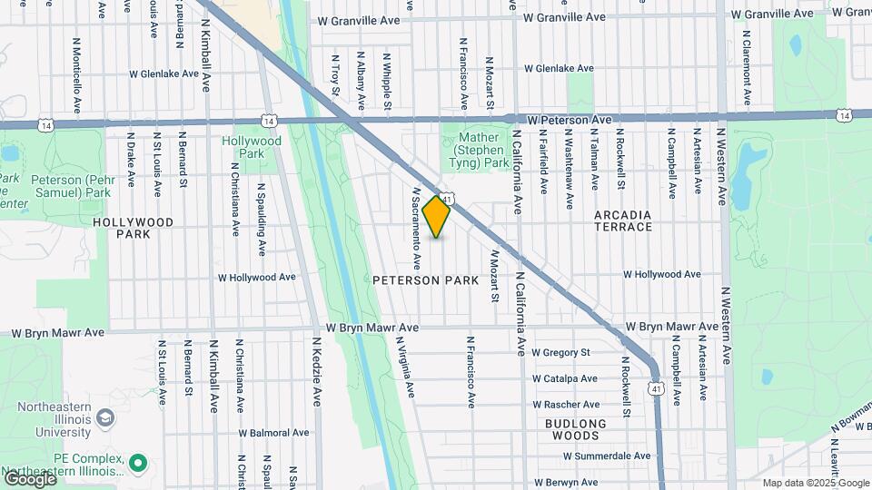 5736 N Richmond St Mapa y Detalles de la Ubicación