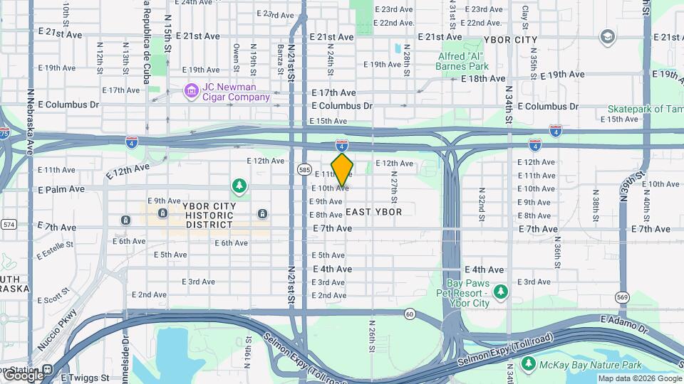 2319 E 10th Ave Map and Location Details