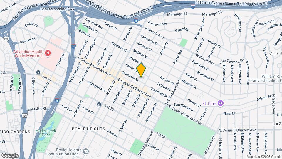 2531 Cincinnati St Map and Location Details