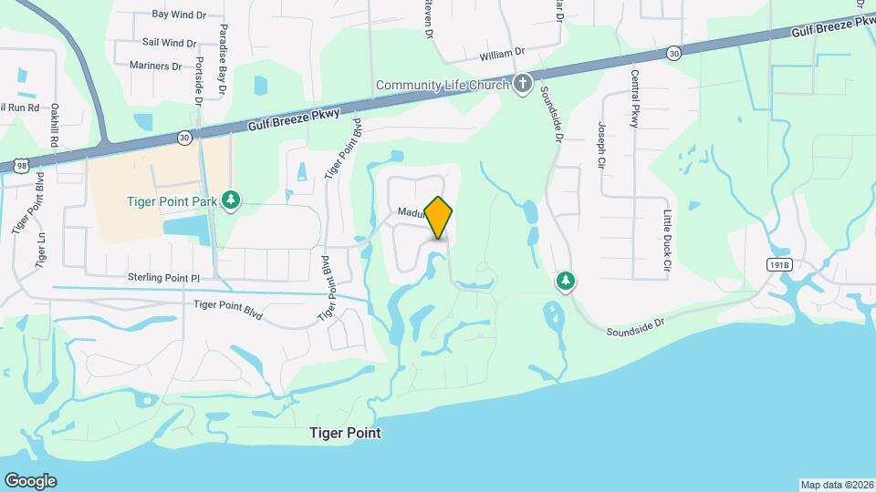 4185 Soundpointe Dr Map and Location Details