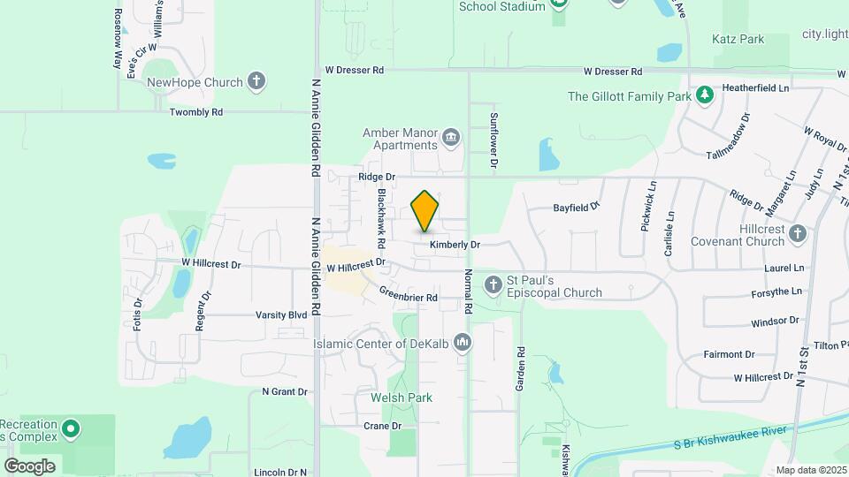 835 Kimberly Dr Map and Location Details