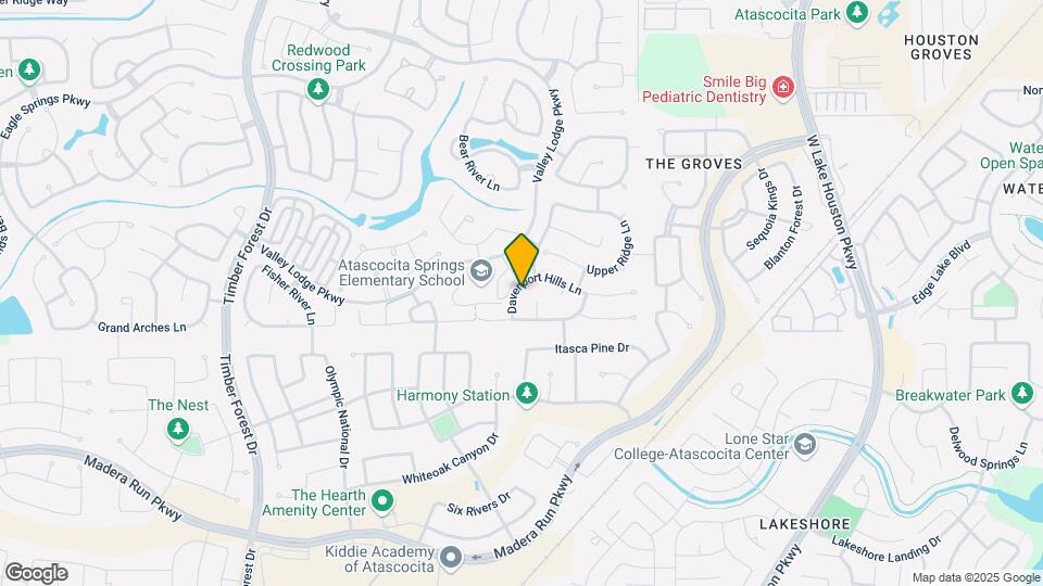 13026 Davenport Hills Ln Map and Location Details