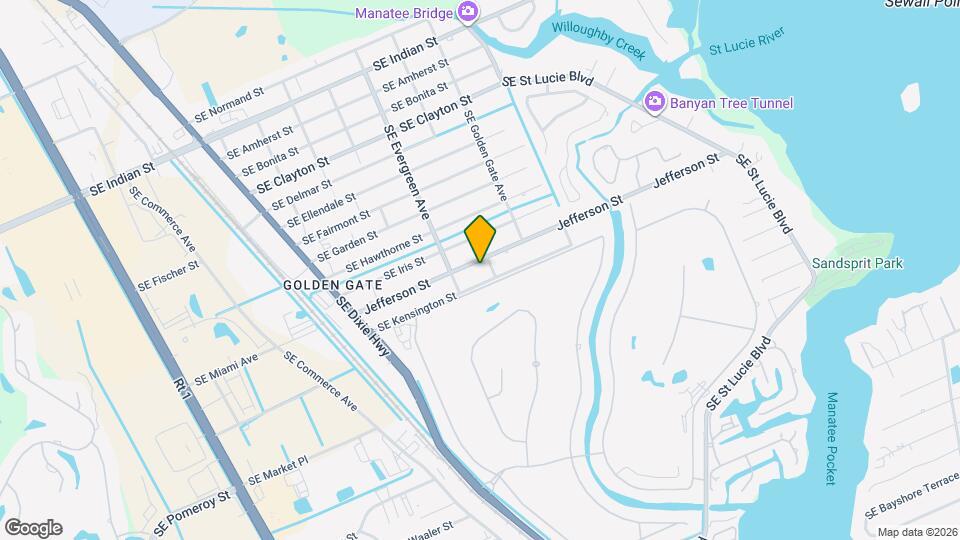 3246 Jefferson St Map and Location Details