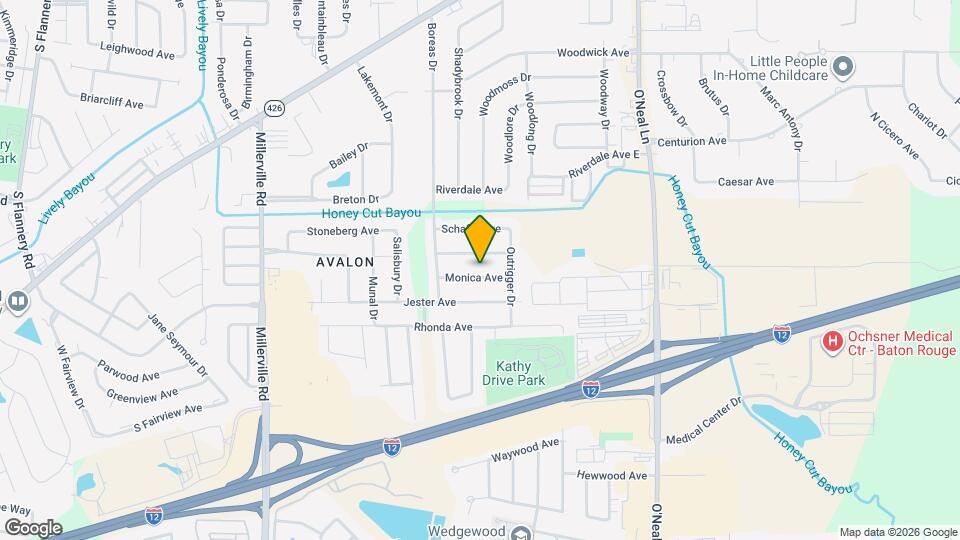 15343 Monica Ave Map and Location Details