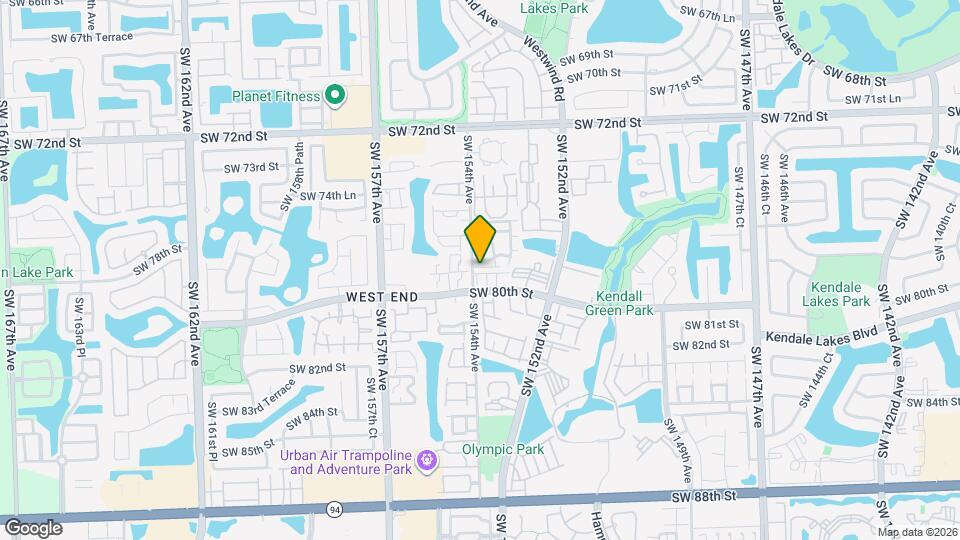 15385 SW 79th Terrace Map and Location Details