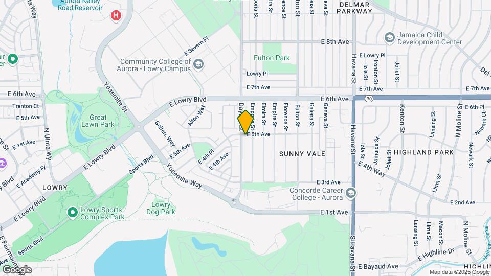 490 Dayton St Map and Location Details
