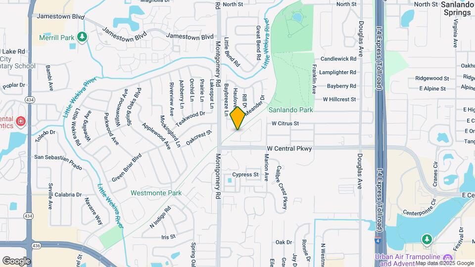 634 Boniview Ln Map and Location Details