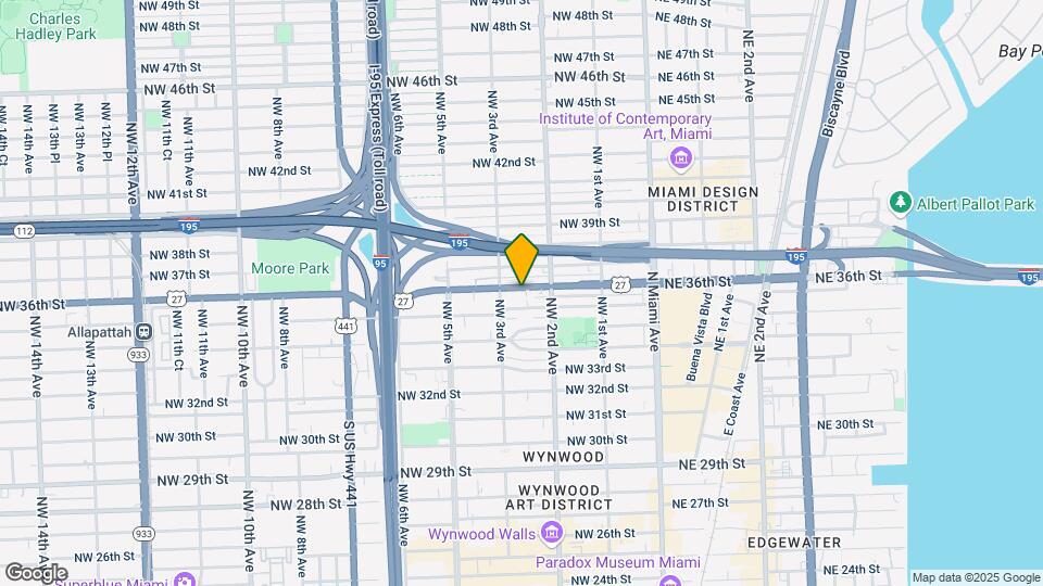 254 NW 36th St Mapa y Detalles de la Ubicación