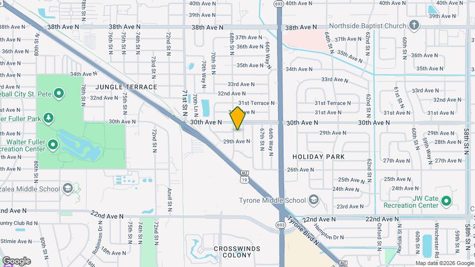 2945 68th St N Mapa y Detalles de la Ubicación