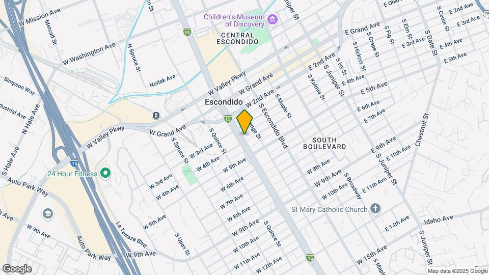 444 W 4th Ave Mapa y Detalles de la Ubicación