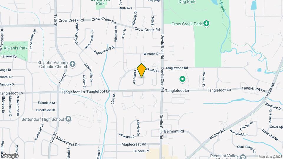 4050 Prairie Ln, Unit 4050 Mapa y Detalles de la Ubicación
