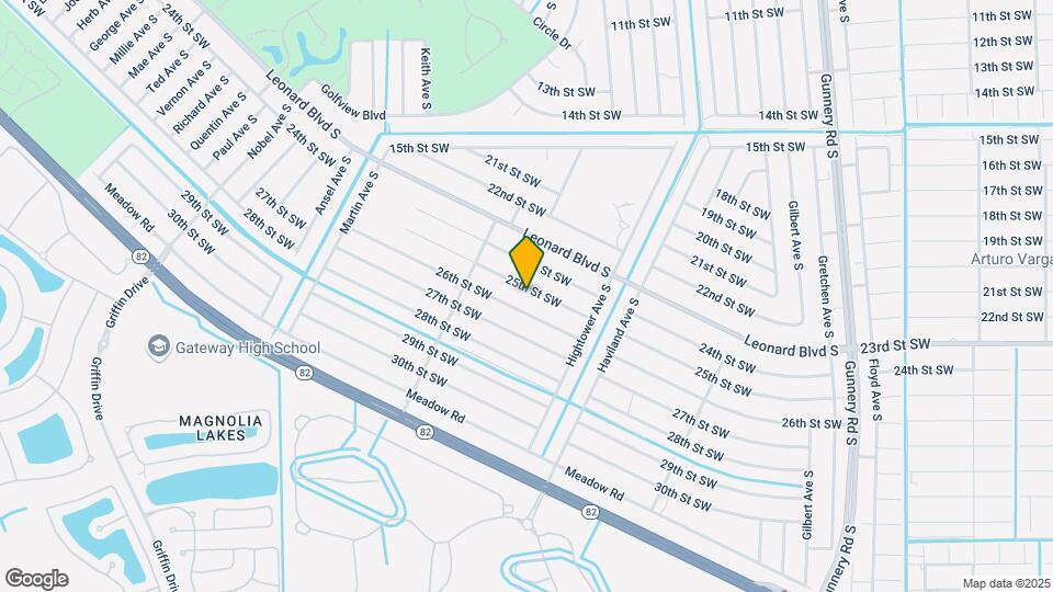 4635 25th St SW Map and Location Details