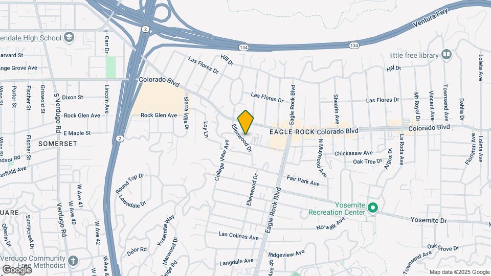 5038 Ellenwood Dr Map and Location Details