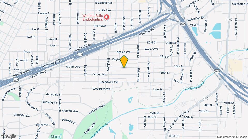1649 Ardath Ave Map and Location Details