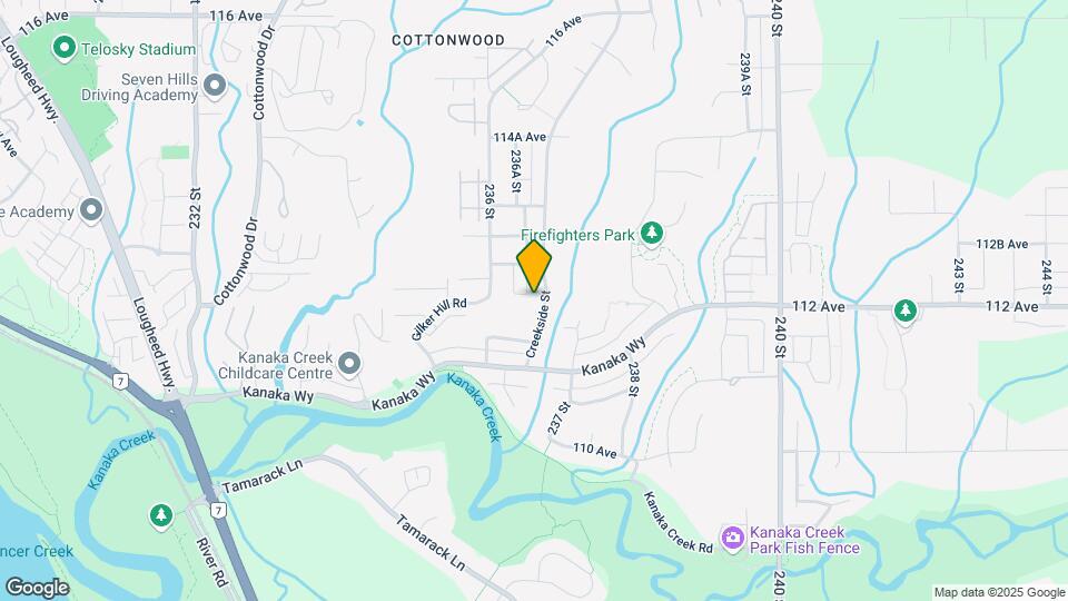 11201 Creekside St Map and Location Details