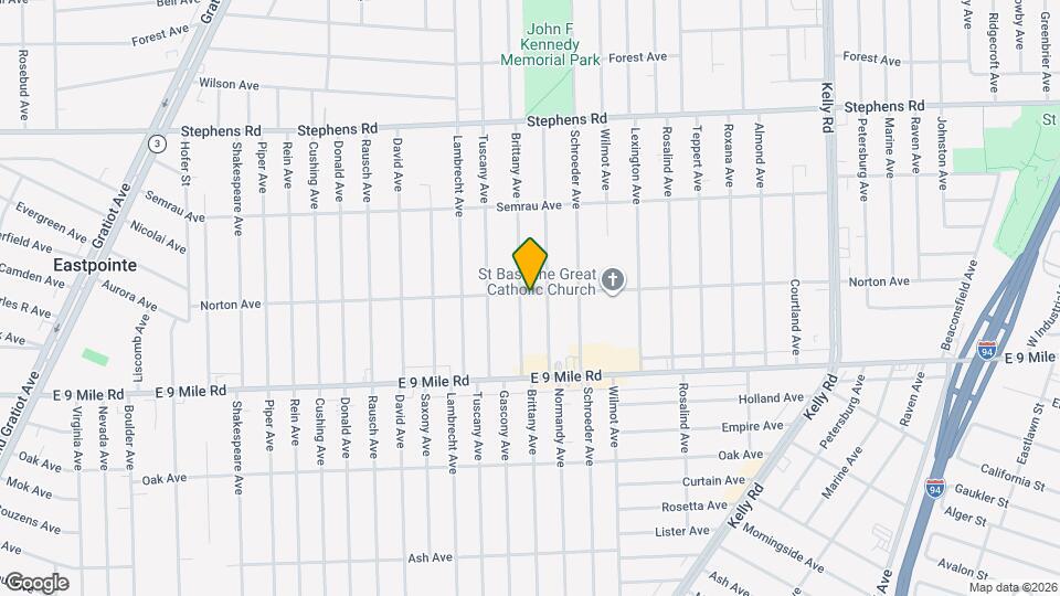 22856 Brittany Ave Map and Location Details