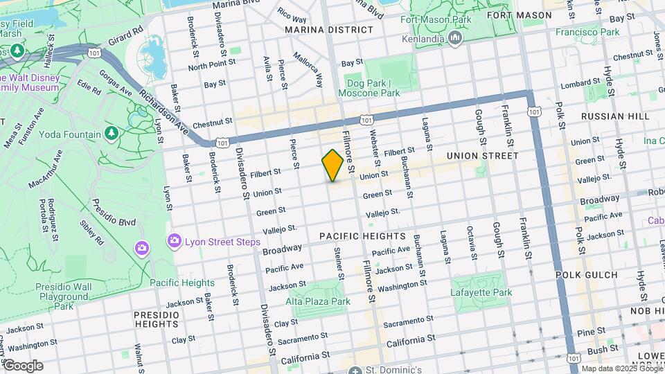 2952 Steiner St Map and Location Details