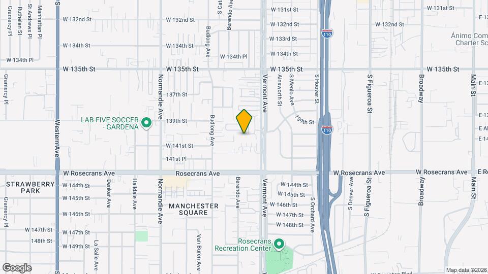 1026 Amber Pl Map and Location Details