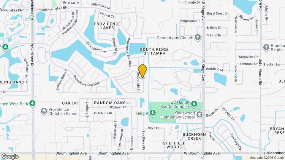 1625 Wakefield Dr Map and Location Details