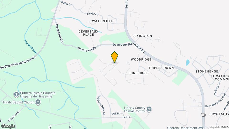 1301 Windrow Dr Map and Location Details