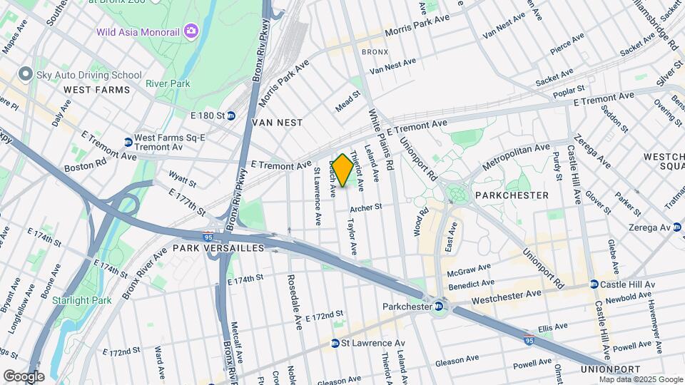 1523 Taylor Ave Map and Location Details