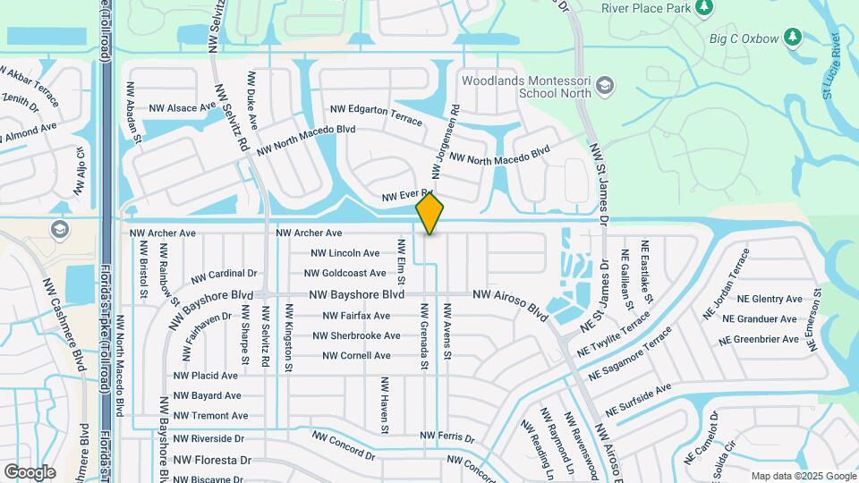 781 NW Grenada St Map and Location Details