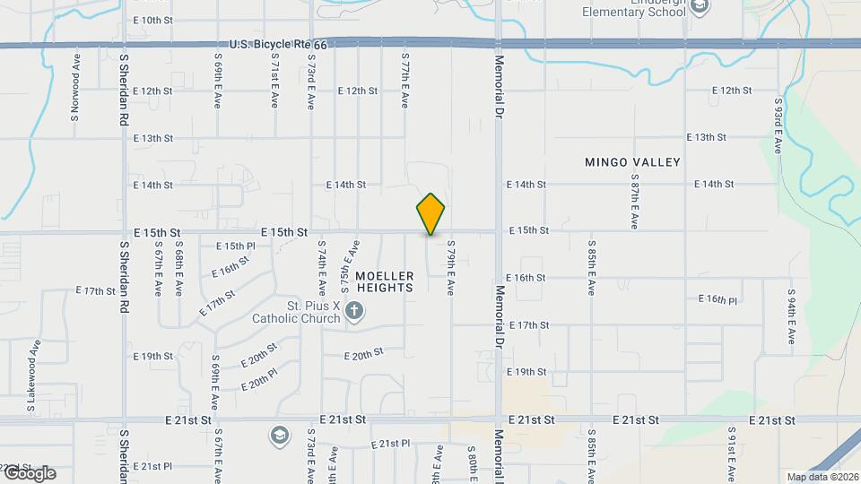 7803 E 15th Ct Map and Location Details